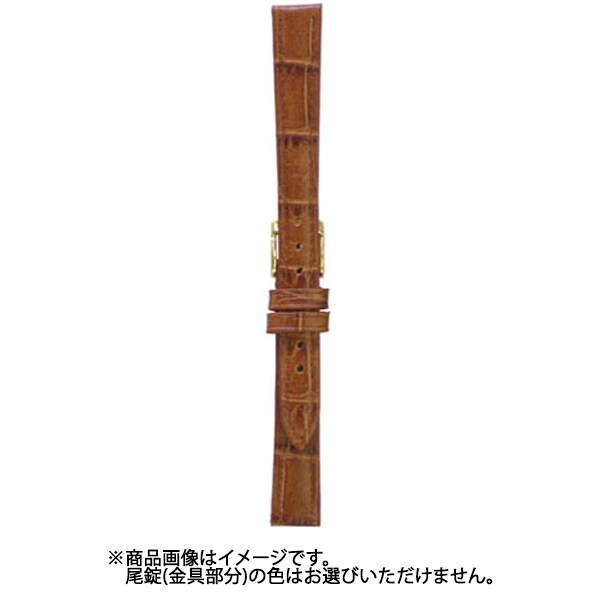 BK009C-L [時計バンド ヴィヴィッド&ベーシック カーフ型押し ウェルダー 茶 14mm]