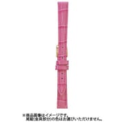 BK009P-I [時計バンド ヴィヴィッド&ベーシック カーフ型押し ウェルダー ピンク 12mm]