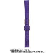 BK009V-L [時計バンド ヴィヴィッド&ベーシック カーフ型押し ウェルダー パープル 14mm]