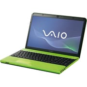 VAIO Cシリーズ 15.5型ワイド液晶/HDD500GB/ブルーレイディスクドライブ グリーン VPCCB19FJ/G