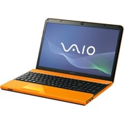 VAIO Cシリーズ 15.5型ワイド液晶/HDD500GB/ブルーレイディスクドライブ オレンジ VPCCB19FJ/D