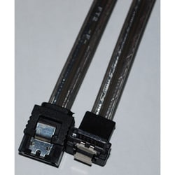 シリアルATA3ケーブル 片下L型 ラッチ付き50cm SAL50GR