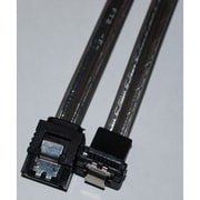 シリアルATA3ケーブル 片下L型 ラッチ付き70cm SAL70GR