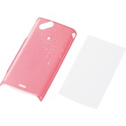 PD-SOX2PVG2PN [Xperia arc（エクスペリア アーク）用シェルカバー for Girl 液晶保護フィルム付 アプリコットピンク]