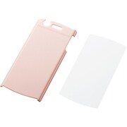 MEDIAS（メディアス） N-04C用 きせかえパネル 液晶保護フィルム付 ベビーピンク PD-NCM1KPPN