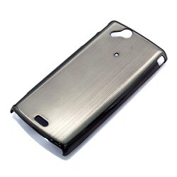 RX-XPARC17GM [Xperia arc用 (PC)メタルケース+フィルム付属 ガンメタリック]