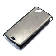 RX-XPARC17GM [Xperia arc用 (PC)メタルケース+フィルム付属 ガンメタリック]