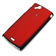 RX-XPARC24RR [Xperia arc SO-01C専用 ラバーコート ポリカーボネイトハードケース ラバーレッド]