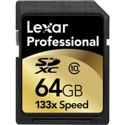 SDXCカード CLASS10 64GB 133倍速プロフェッショナルシリーズ LSD64GCRBJP133