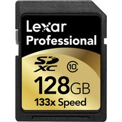 SDXCカード CLASS10 128GB 133倍速プロフェッショナルシリーズ LSD128CRBJP133