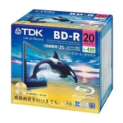 録画用BD-R 追記型 1-4倍速 片面1層 25GB 20枚 ゴールドカラー・ディスク BRV25B20A
