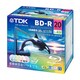録画用BD-R 追記型 1-4倍速 片面1層 25GB 20枚 インクジェットプリンター対応 カラーミックス BRV25PWMB20A