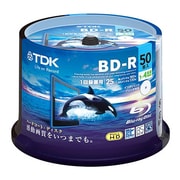 録画用BD-R 追記型 1-4倍速 片面1層 25GB 50枚 インクジェットプリンター対応 BRV25PWB50PA
