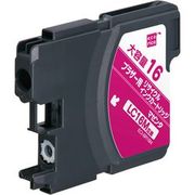互換リサイクルインクカートリッジ ブラザー LC16M マゼンタ(染料) ECI-BR16M