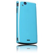 EPA02-004SBL [Xperia arc（エクスペリア　アーク）SO-01C用UVコーティングケース（スカイブルー）]