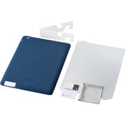 iPad 2用シリコンケースセット “Silicone Case Set for iPad 2（シリコンケースセット フォーアイパッドツー）” ネイビー TR-SCSIPD2-NV