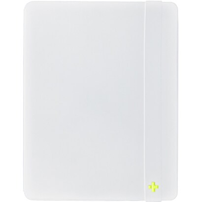iPad 2用フリップカバー付きシリコンケースセット “Flip Silicone Case Set for iPad 2（フリップシリコンケースセット フォーアイパッドツー）” ホワイト TR-FSCSIPD2-WT