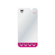 W513886 [au IS03用液晶保護フィルム モビモア ミニー・ビビットピンク]