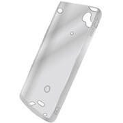 PDA-XP3CL [Xperia arc（エクスペリア アーク） 用TPUセミハードケース 液晶保護フィルム付 クリア]
