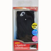 RSXARCSC-BK [Xperia arc用シリコンケースブラック]