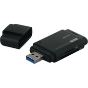 SD/microSDカード対応 カードリーダー/ライター USB3.0対応モデル ブラック BSCRSDXU3BK