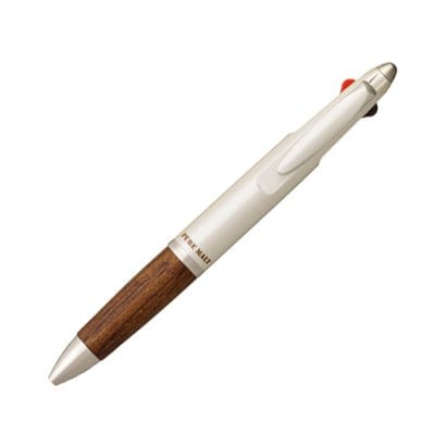 多機能ペン PURE MALT（ピュアモルト） ボール径：0.7mm インク色：2色（黒・赤） シャープペン芯径：0.5mm 超・低摩擦 ジェットストリームインク搭載 本体色：ダークブラウン MSXE310050722