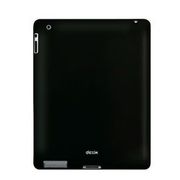 iPad2用 カラーシリコンスリーブケース ブラック DLA195B