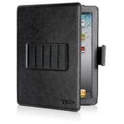 カーボンファイバーケース iPad2用 レザー本革ケース ブラック DLA191