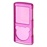 WALKMAN E050シリーズ用クリアハードケース ピンク PDA-WAE2P