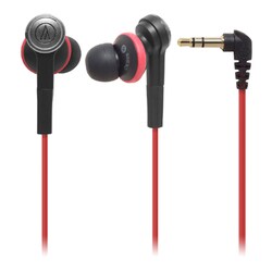 audio-technica インナーイヤーヘッドホン ブラックレッド ATH-CKS55 BRD ヨドバシ.com - オーディオテクニカ audio-technica