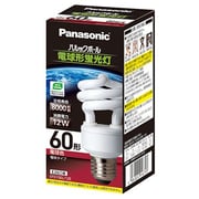 電球形蛍光灯 パルックボール E26口金 電球色 D15形(12W) 密閉型器具対応 EFD15EL12E