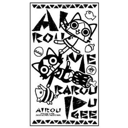 AIROU画面保護シート(集合柄)