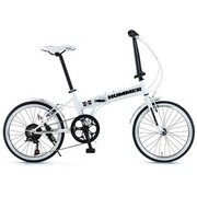 折りたたみ自転車 HUMMER FDB207 WHT