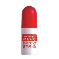 TANIEVER（タニエバー） スタンペン専用補充インキ 顔料系 朱 5ml TSK-55430