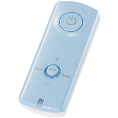 スマートフォン用 Bluetooth 2.1+EDR対応 オーディオレシーバー シアン LBT-MPAR120CY