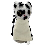 ZA030　ワイパーキャットパペット ブチWH