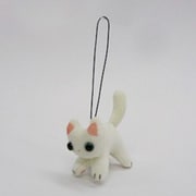 RS032 おさんぽストラップ シロネコ