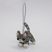 RS036 おさんぽストラップ サバトラ