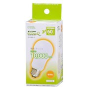 電球形蛍光灯 E26口金 60W電球タイプ 電球色 エコデンキュウ A15形(11W) EFA15EL/11