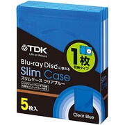 Blu-rayメディアトールケース スリムタイプ 7mm 5枚入り CASE-BDSB5A