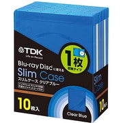 Blu-rayメディアトールケース スリムタイプ 7mm 10枚入り CASE-BDSB10A