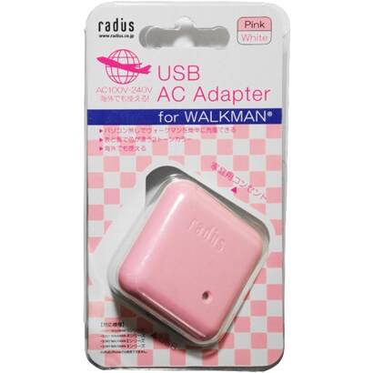 USBアダプタ Walkman ピンク WM-ADF91P