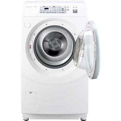 ななめ型ドラム式洗濯乾燥機（9.0kg） 右開き・ブルー系 プラズマクラスター搭載 ES-V220-AR