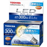 LED電球 E17口金 電球色相当 300lm クリヤータイプ E－CORE（イー・コア） LDA5L-E17/C