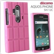 チョコレートシリコンケース [AQUOS PHONE SH-12C用 ストロベリーチョコ]