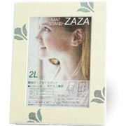 ZAZAマット2L ハナ ホワイト+キナリ ZAZAマット2L 花 ホワイト+キナリ