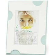 ZAZAマットL マル ブルー+ホワイト ZAZAマットL サークル ブルー+ホワイト