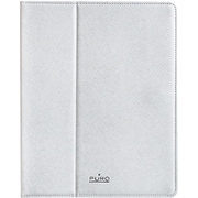 iPad 2用フラップタイプレザーブック シルバー IPAD2BOOKSIL