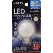 LDG1N-G-E12-G230 [LED電球 E12口金 昼白色 18lm LED elpaball mini（エルパボｰル ミニ）]