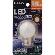 LDG1L-G-E17-G241 [LED電球 E17口金 電球色 45lm LED elpaball mini（エルパボｰル ミニ）]